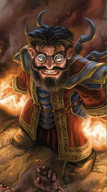 Warlock klasės iliustracija