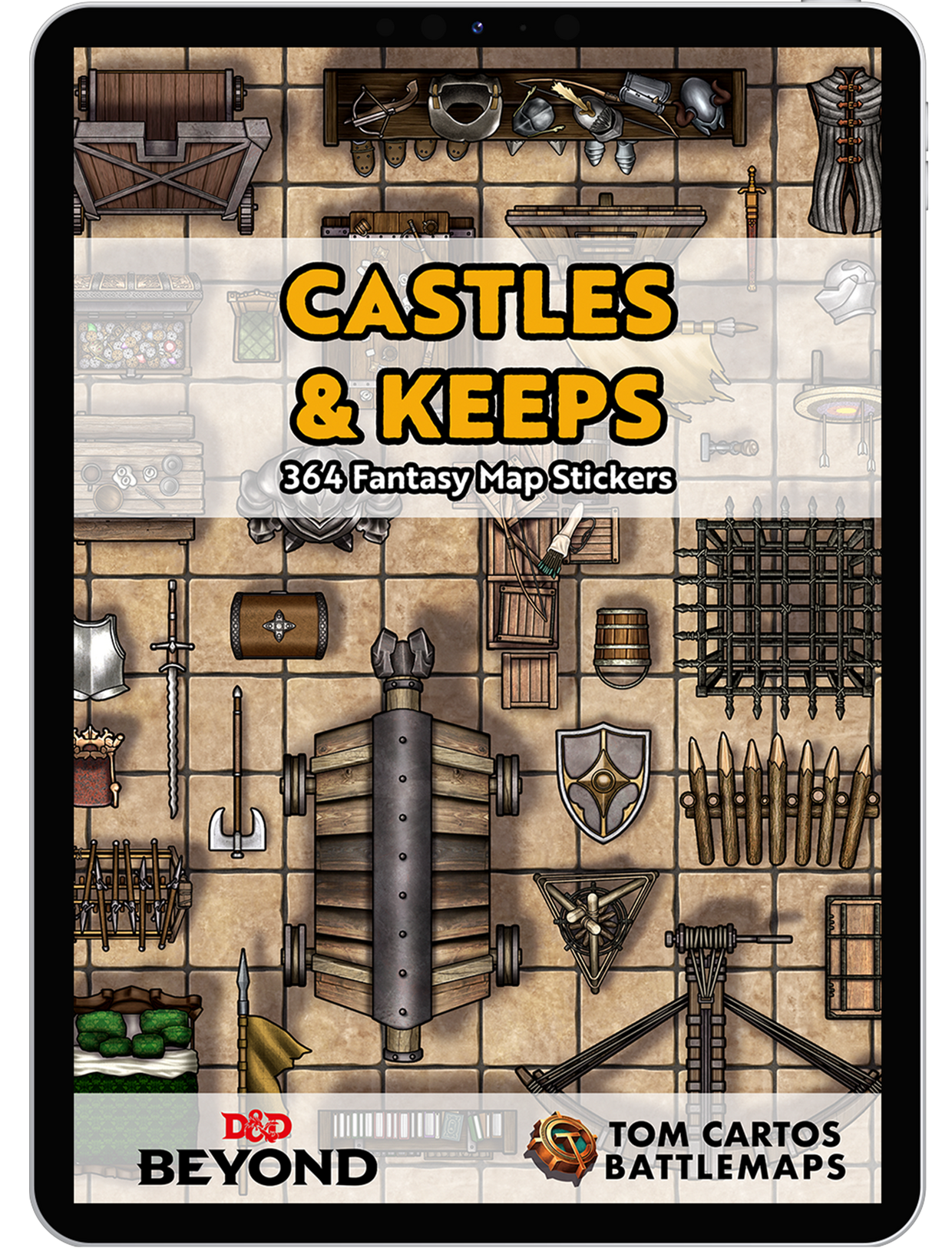 Castles & Keeps Sticker Pack