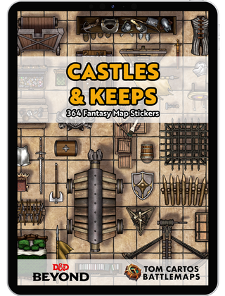 Castles & Keeps Sticker Pack