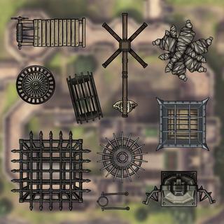 Castles & Keeps Sticker Pack