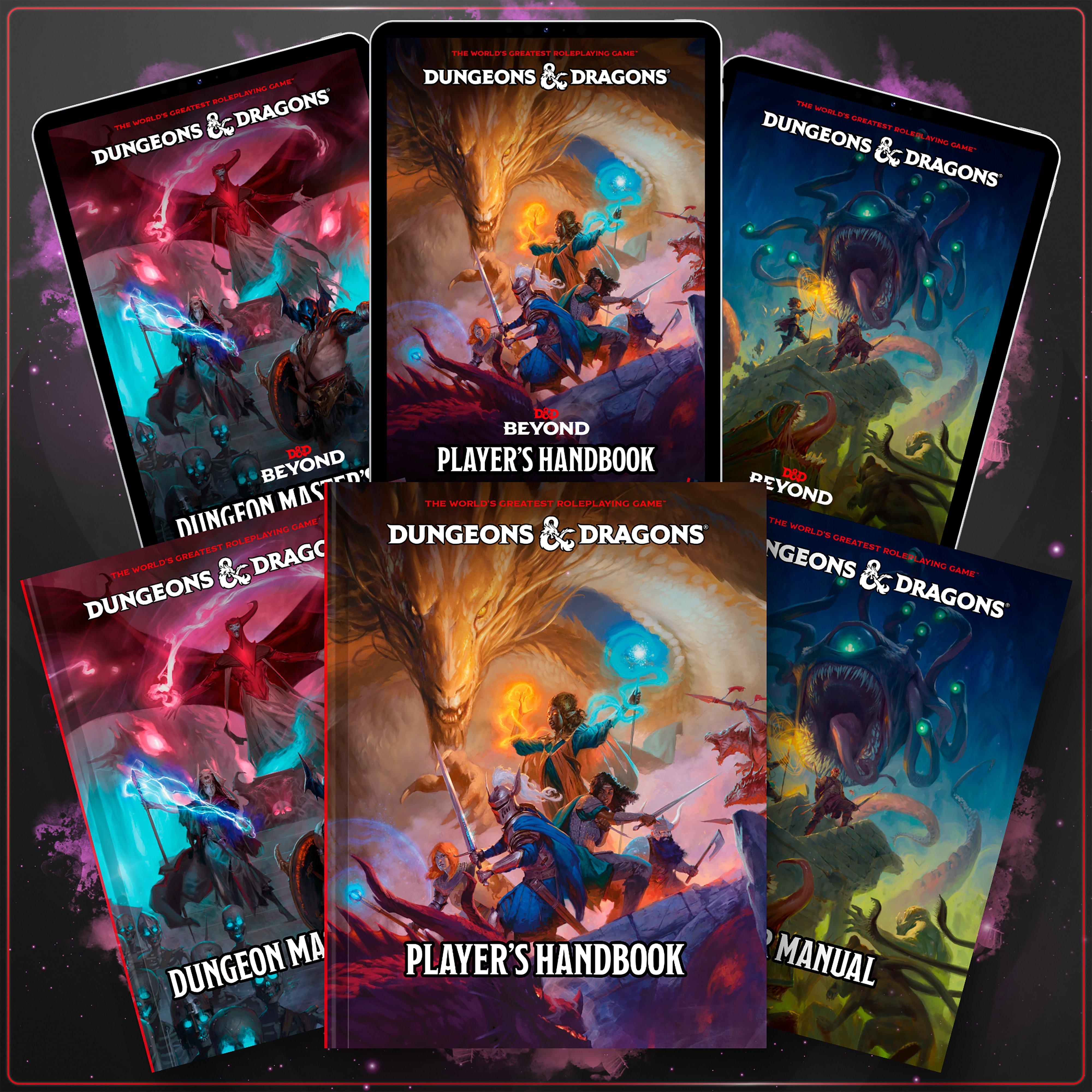 2024 Digital & Physical Core Rulebook Bundle Marketplace D&D Beyond