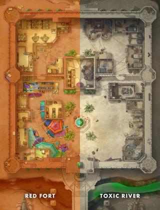 Desert Caravanserai Digital Map Pack