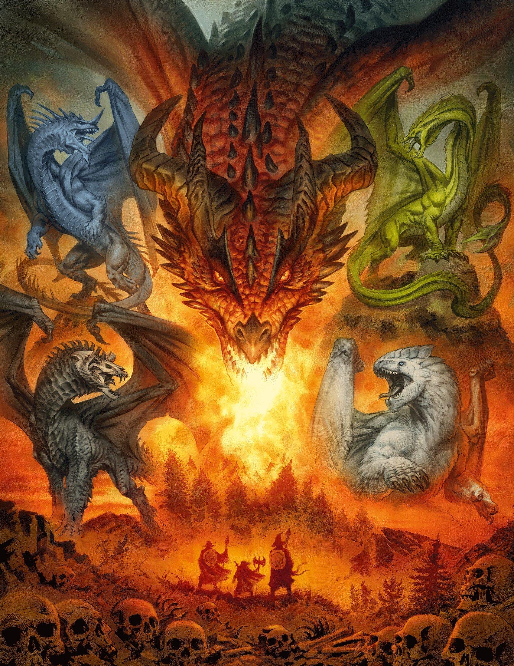 D & Ds Dragon Delves Artwork Enthüllt - Play Trucos