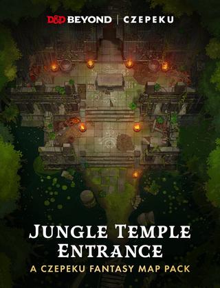 Jungle Temple Entrance Digital Map Pack