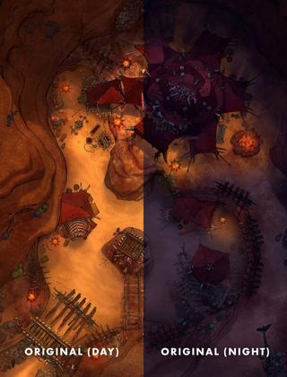 Orc Desert Camp Digital Map Pack