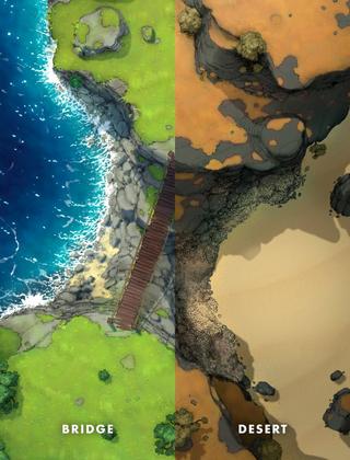 Ropebridge Chasm Digital Map Pack