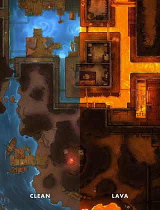 Sewer Tunnels Digital Map Pack