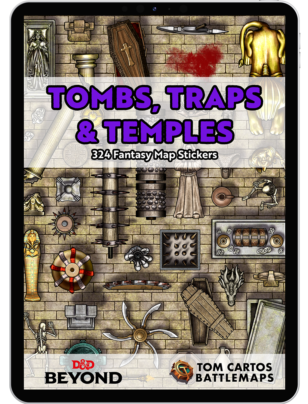 Tombs, Traps & Temples Sticker Pack