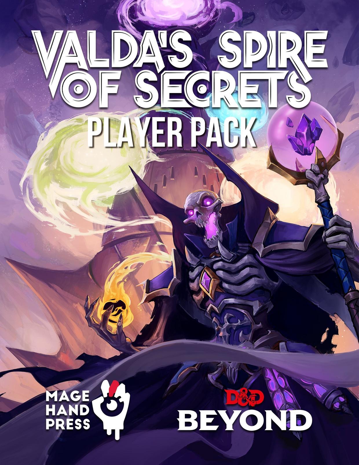 Valda's Spire of Secrets: Player Pack 1