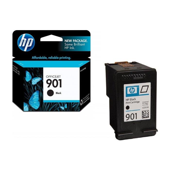 علبة الحبر من أتش بي 901 - اللون الأسود