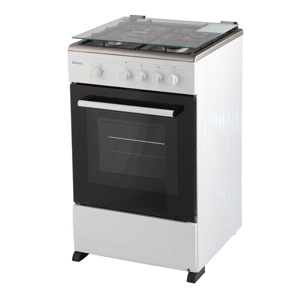 Wansa 4 Burners Floor Standing Gas Cooker, 50x50cm, WCT4403XW Price in