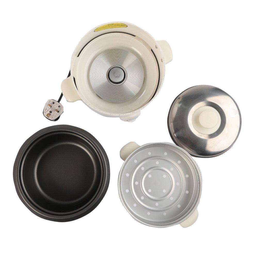 جهاز طبخ الأرز ونسا، 400 واط، 1 لتر، TO-9801 - أبيض