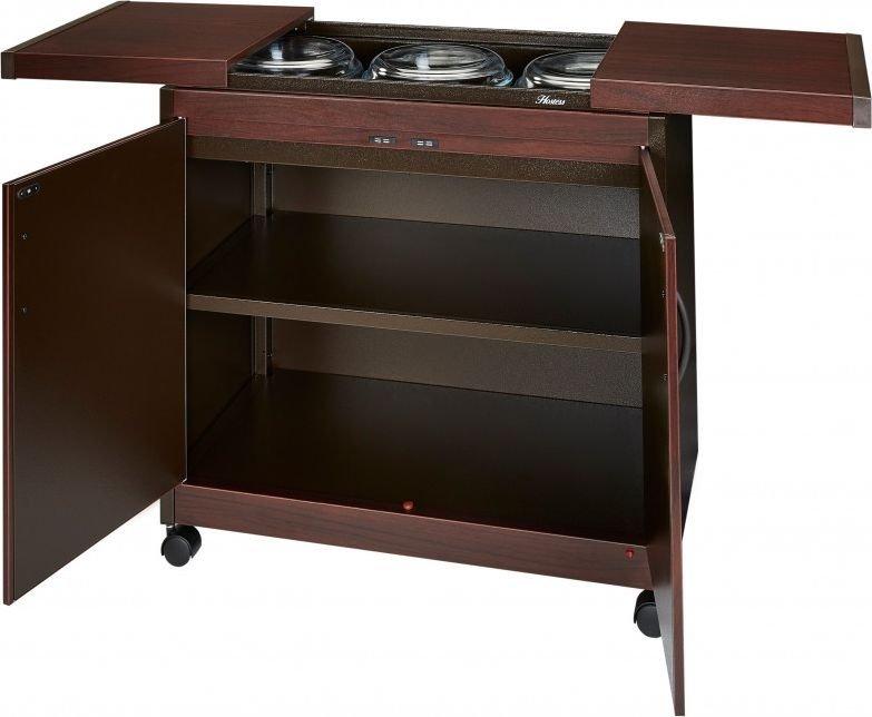 Wansa Food Warmer Trolley(TY-9001) - Mahogany