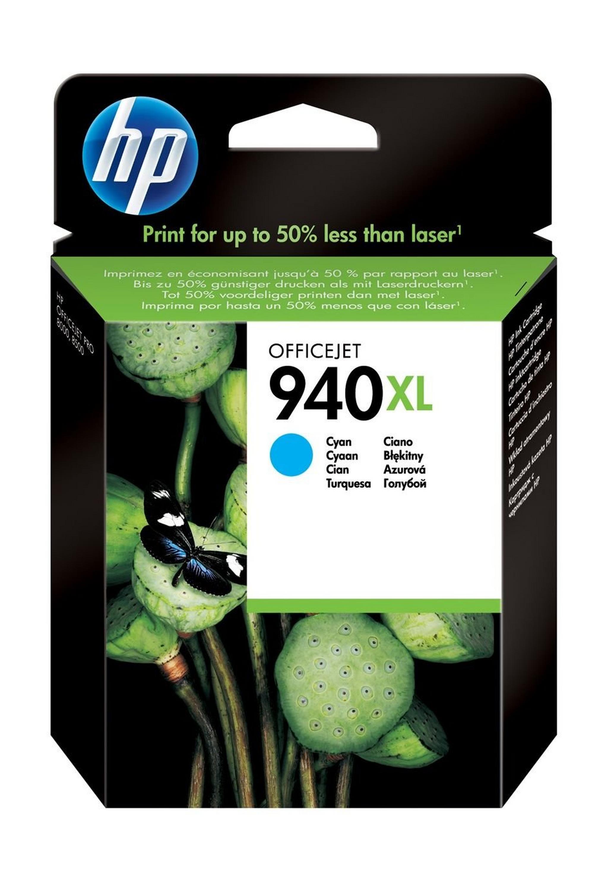 HP Ink 940XL Cyan Ink