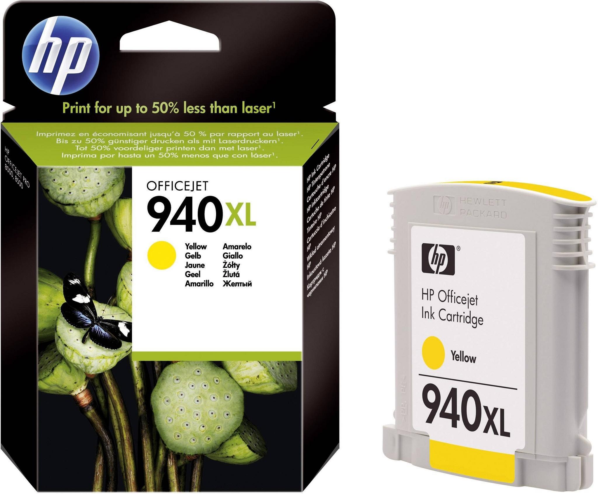 HP Ink 940XL Yellow Ink