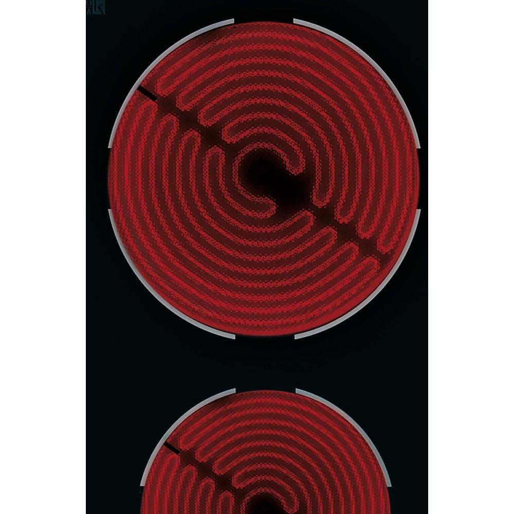 Whirlpool 30cm 2-Plate Electric Domino Built-In Ceramic Hob, AKT315IX