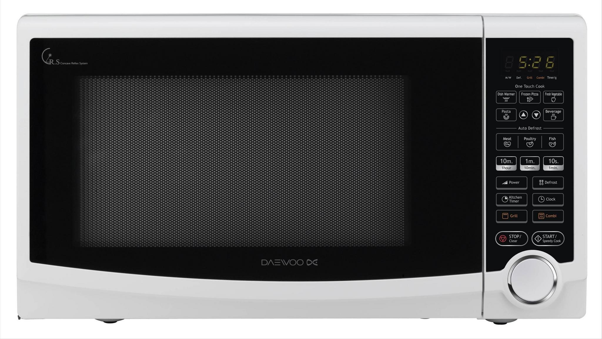 Daewoo Grill Microwave (KOG188H) 50 Litres - White