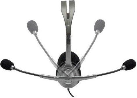 Logitech Stereo Headset H110- Noise-Cancelling Microphone