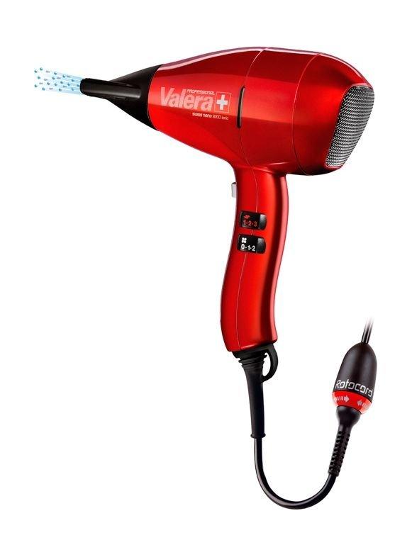 Valera Swiss Nano 9200 Ionic Rotocord Hairdryer 2000W - Red (SN9200Y RC)