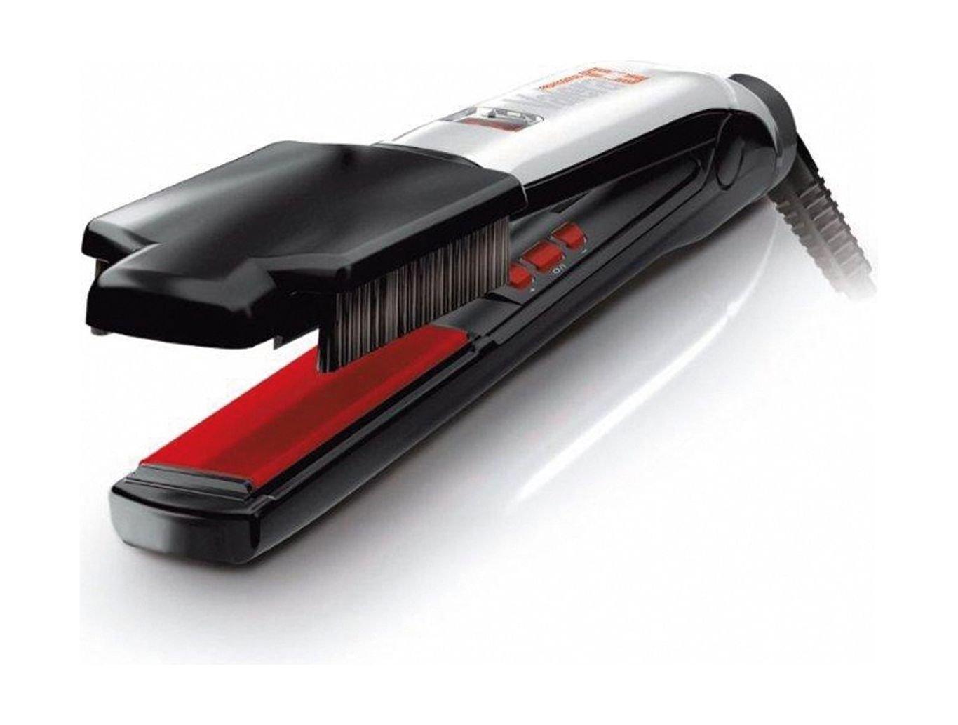 مملس الشعر بصفائح السيراميك مع فرشاة تمليس من فاليرا