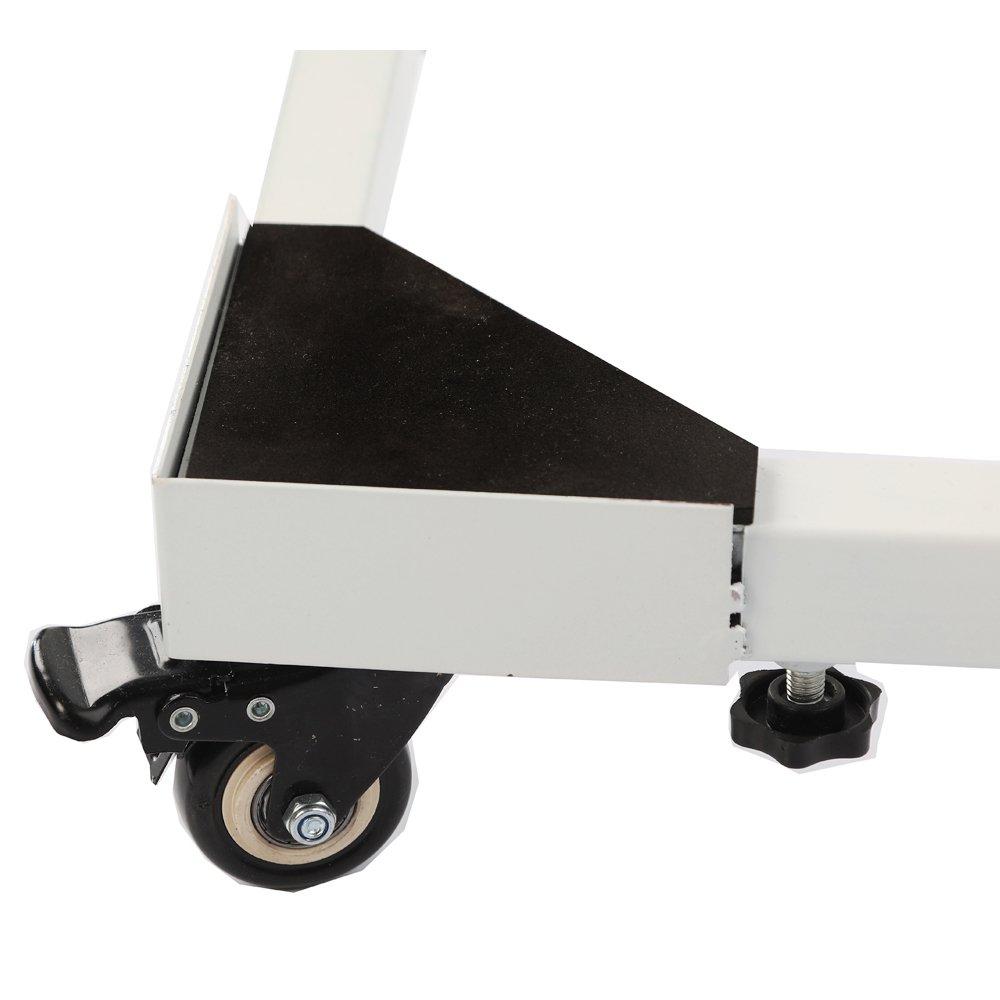 قاعدة غسالة قابلة للضبط مزودة بعجلات، ١٠٢٣ ـ أبيض