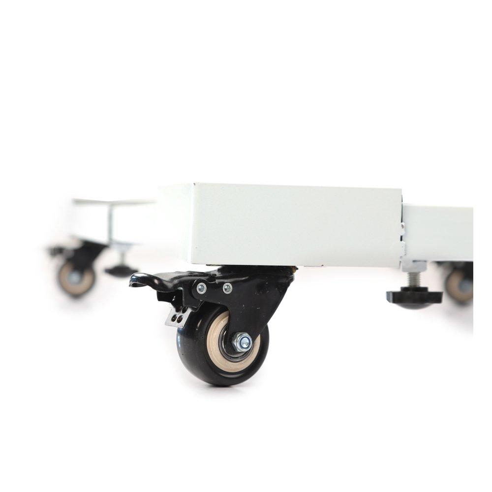 قاعدة غسالة قابلة للضبط مزودة بعجلات، ١٠٢٣ ـ أبيض