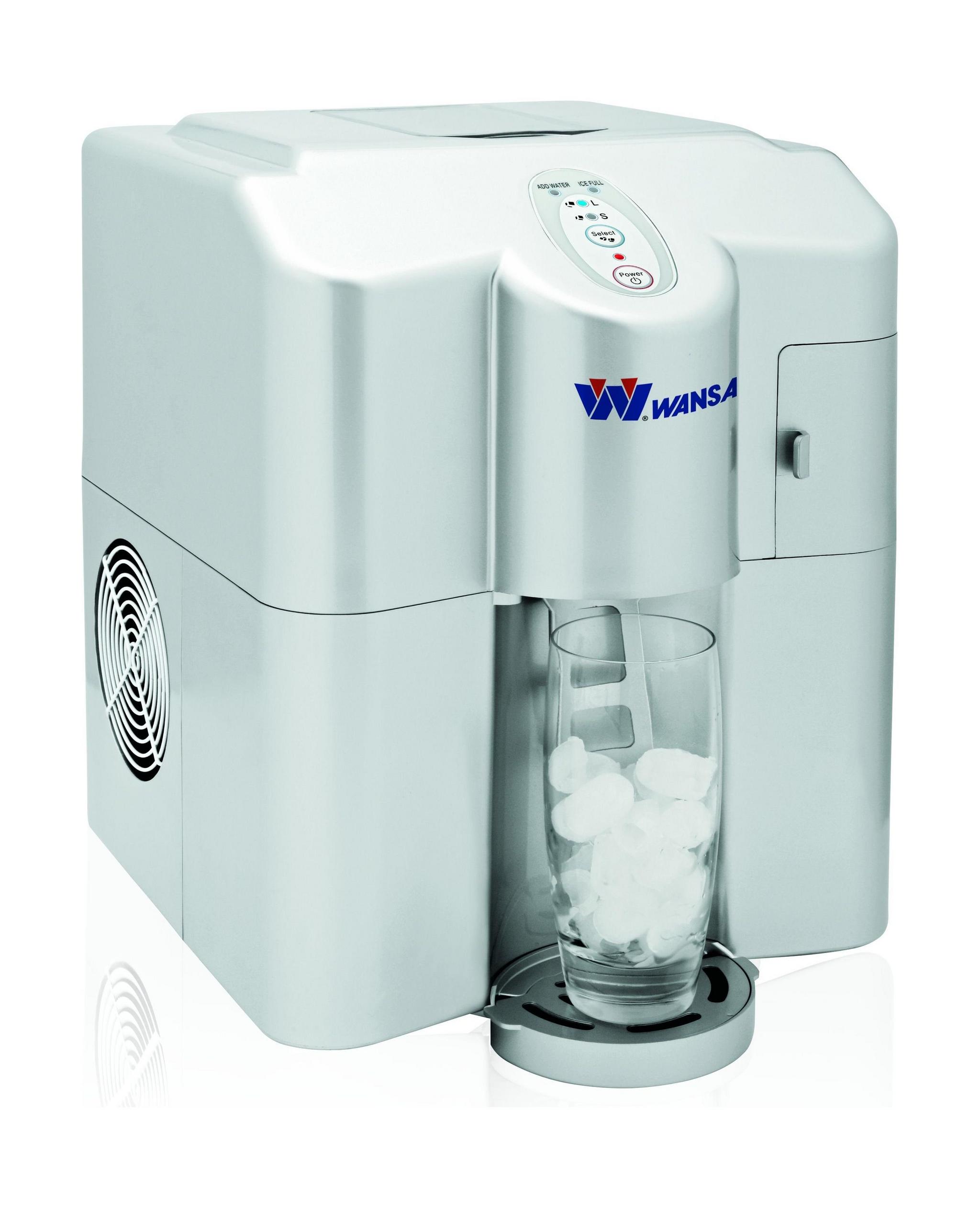 Wansa 3.2 L Ice Maker Dispenser (TI-0001) – White