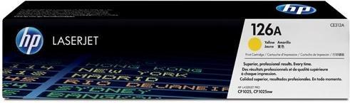 أحبار اتش بي 126A - أصفر