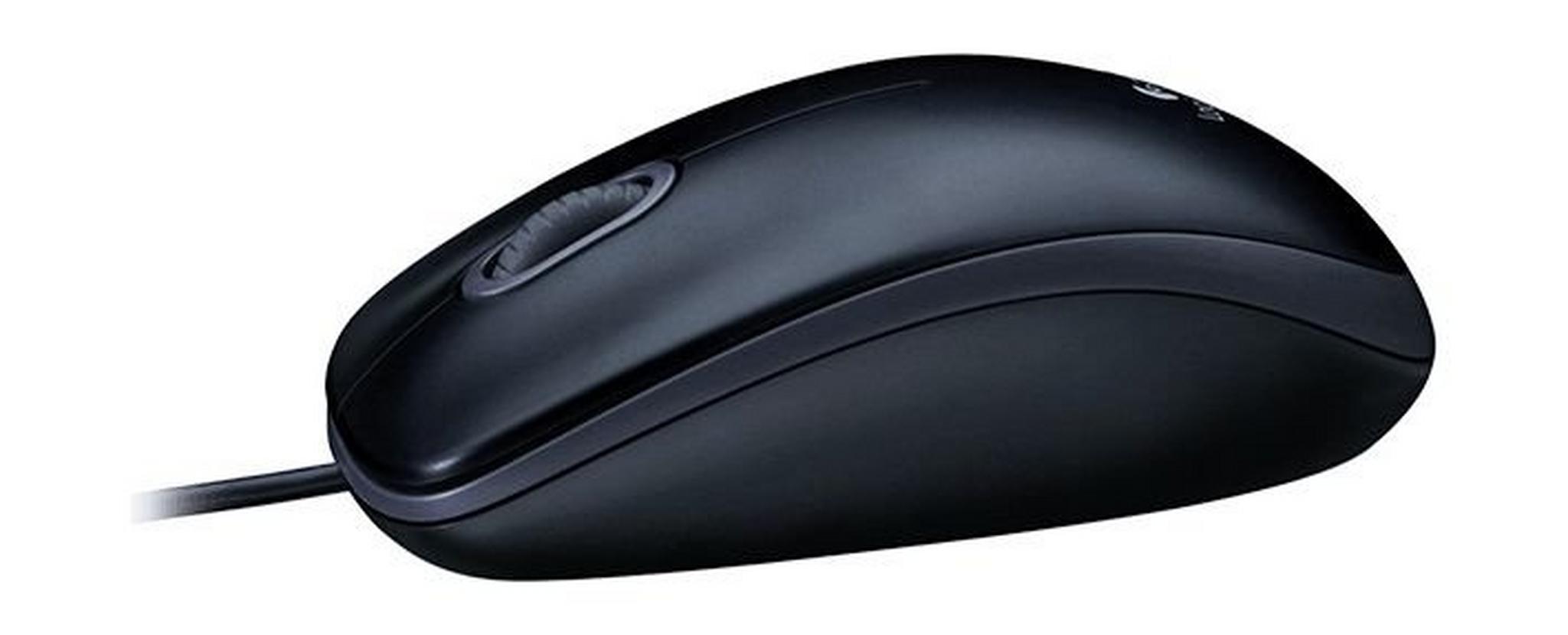 LOGITECH Wired Mouse (M90) High-Definition Optical Tracking (1000 dpi)