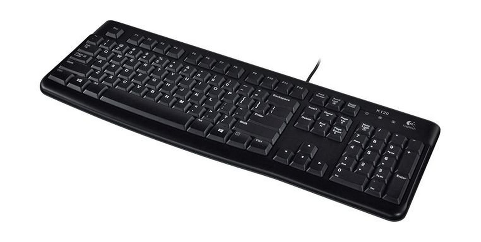 لوحة المفاتيح كي ١٢٠ من لوجيتك - أسود (920-002495)
