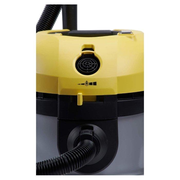 Karcher Drum Vacuum Cleaner, 1800W, 20 Liter, VC1800 - Silver/Yellow