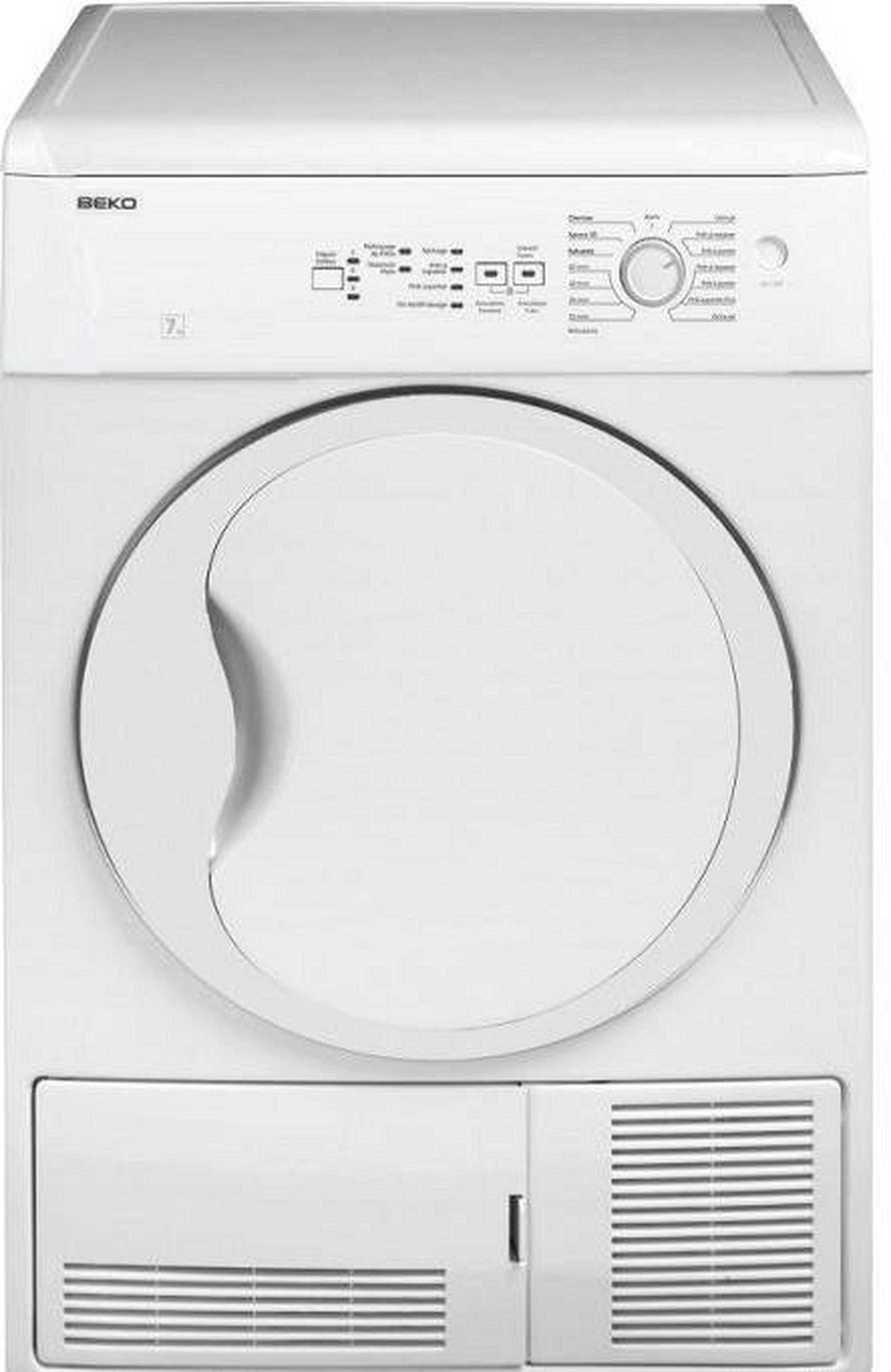 Beko DC7110/30 Front Loader Condenser Dryer 7kg - White