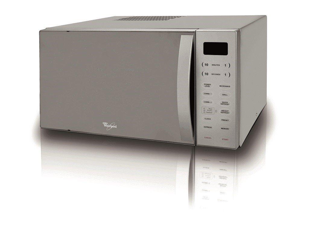 Whirlpool Grill Microwave (MWO638IX)38 Litres Silver Price in Kuwait