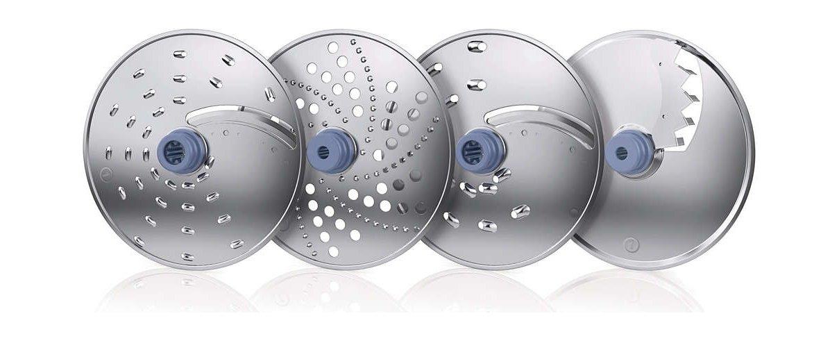 Philips Viva Collection 750 Watts 3 in 1 Food Processor - HR7762/91