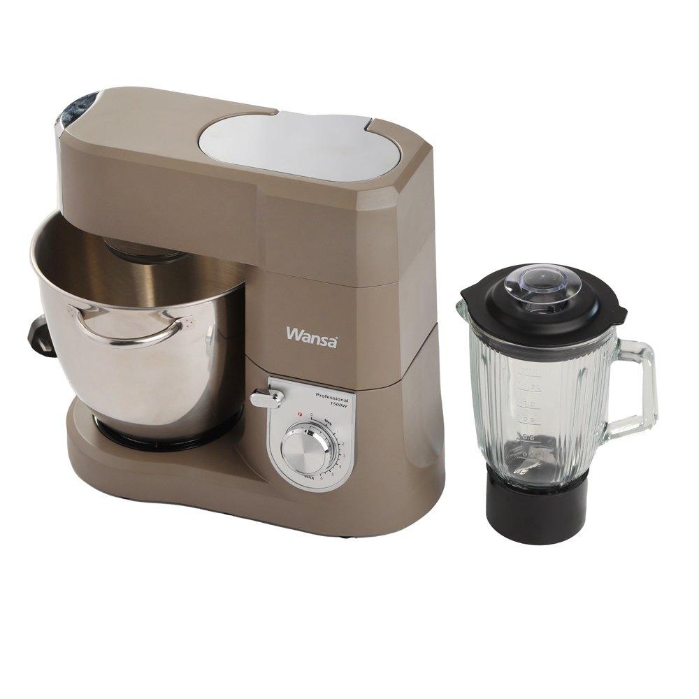 Wansa Kitchen Machine, 6.7 Liter, 1500 Watts, FK-6819 - Beige