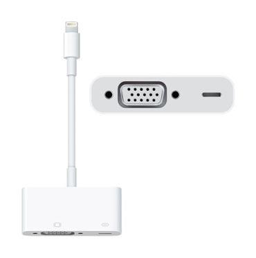 محول لايتنينج لمنفذ في جي إيه من أبل – أبيض - MD825ZM/A
