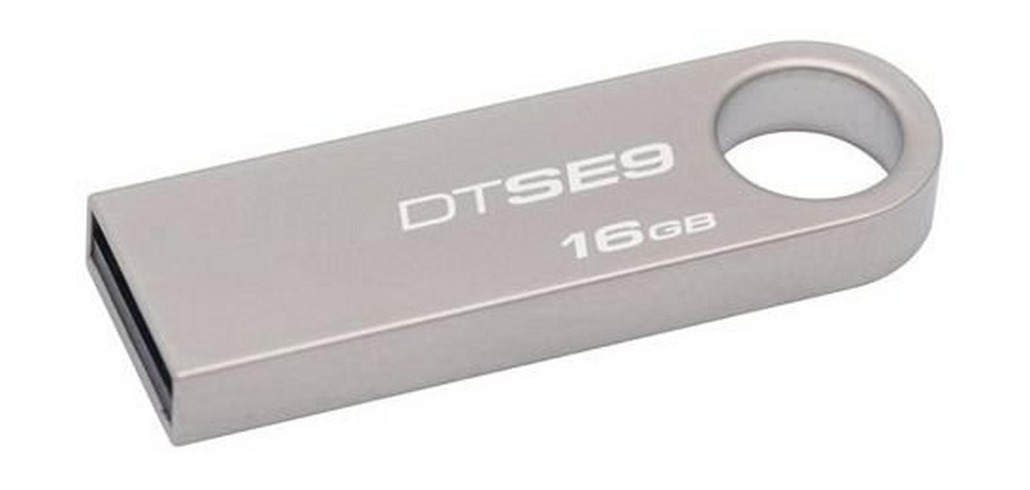 KINGSTON Digital DataTraveler SE9 16GB USB 2.0 Flash Drive - Grey