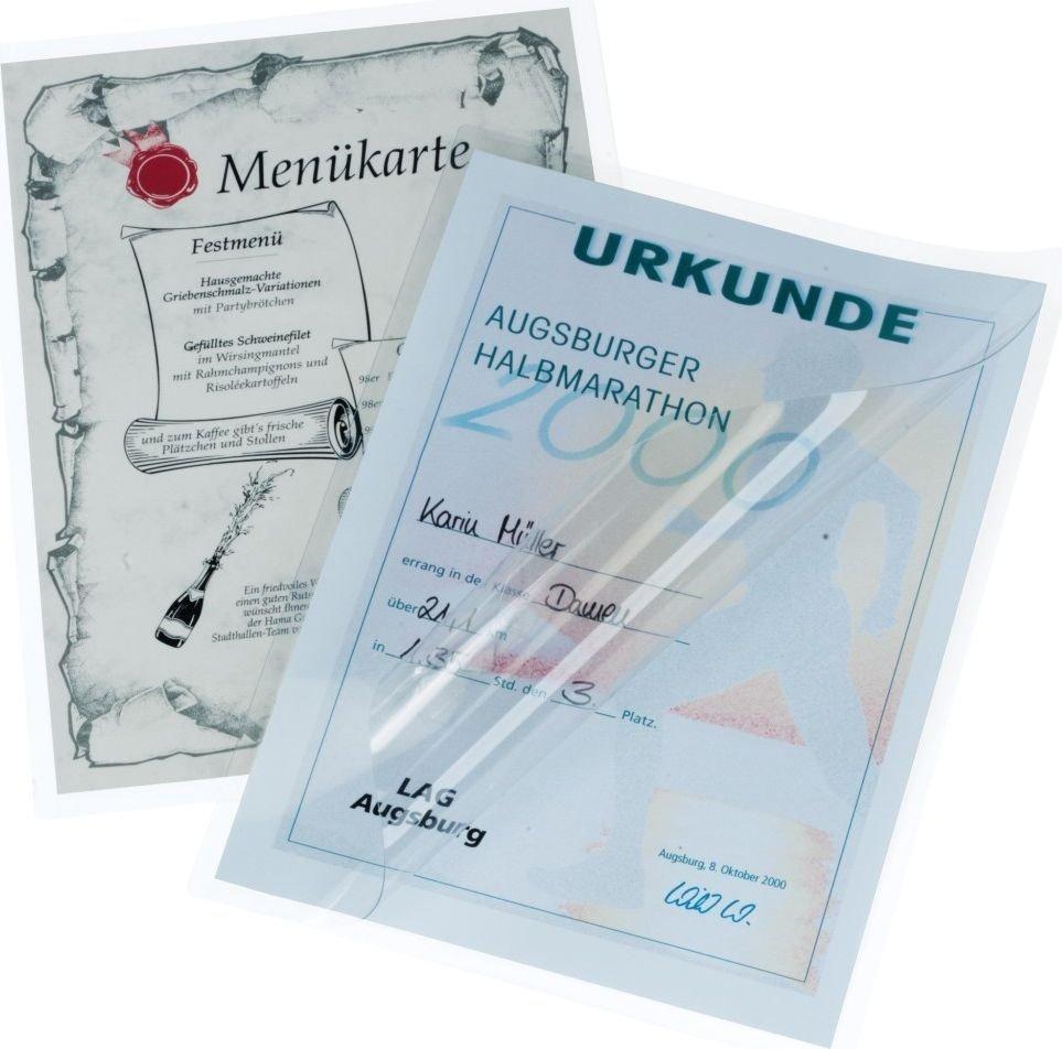 ورق تغليف حراري إيه ٣  ١٢٥ إم آي سي من هاما: ٢٥ ورقة (50067)