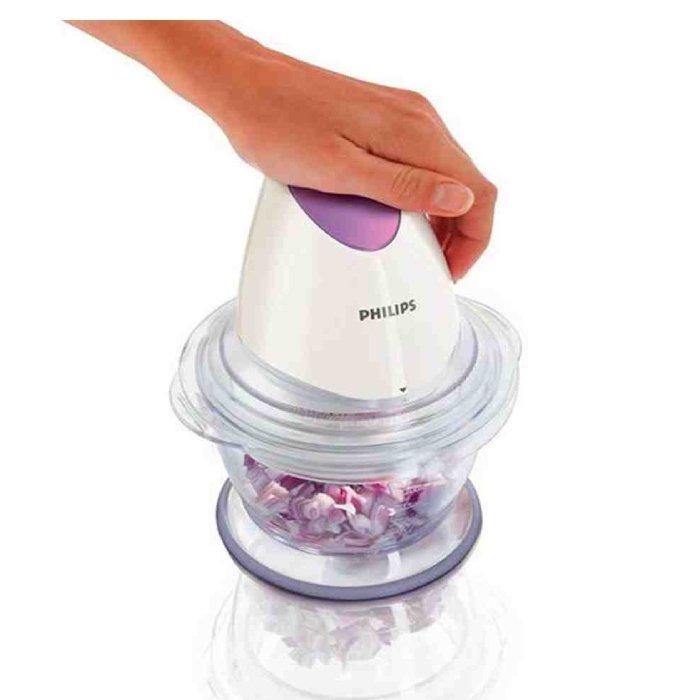 Philips Viva Collection Chopper 400W with Plastic Bowl HR1397/01/11