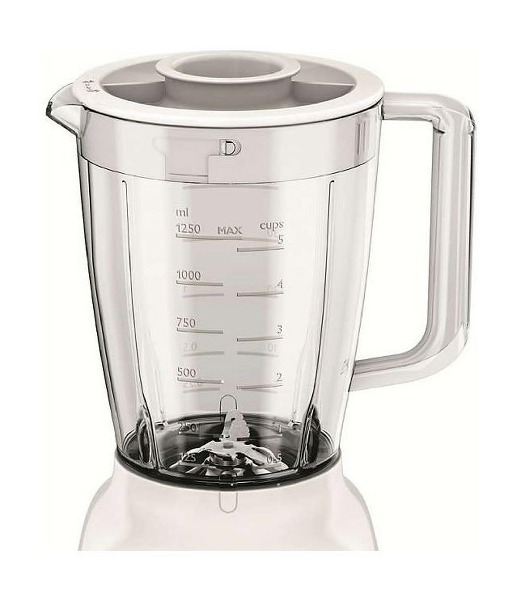 Philips Daily Collection Blender 1.5 Litre 400 Watt with Mini Chopper HR2102/05
