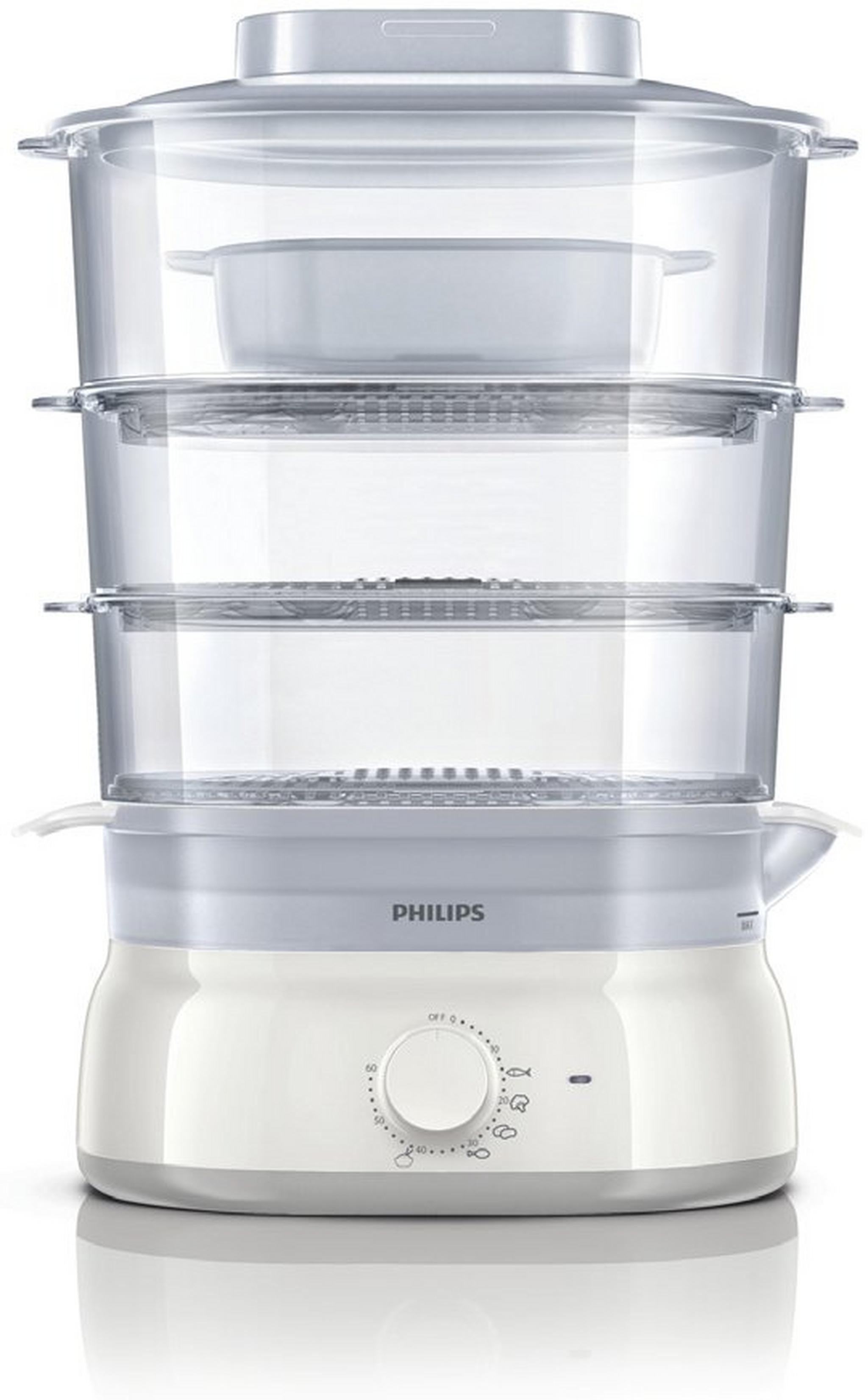 Philips Food Steamer 900W 9Litres - HD9125/01