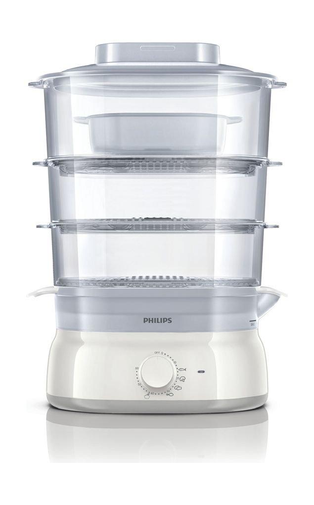 Philips Food Steamer 900W 9Litres HD9125/01 Price in Kuwait Xcite