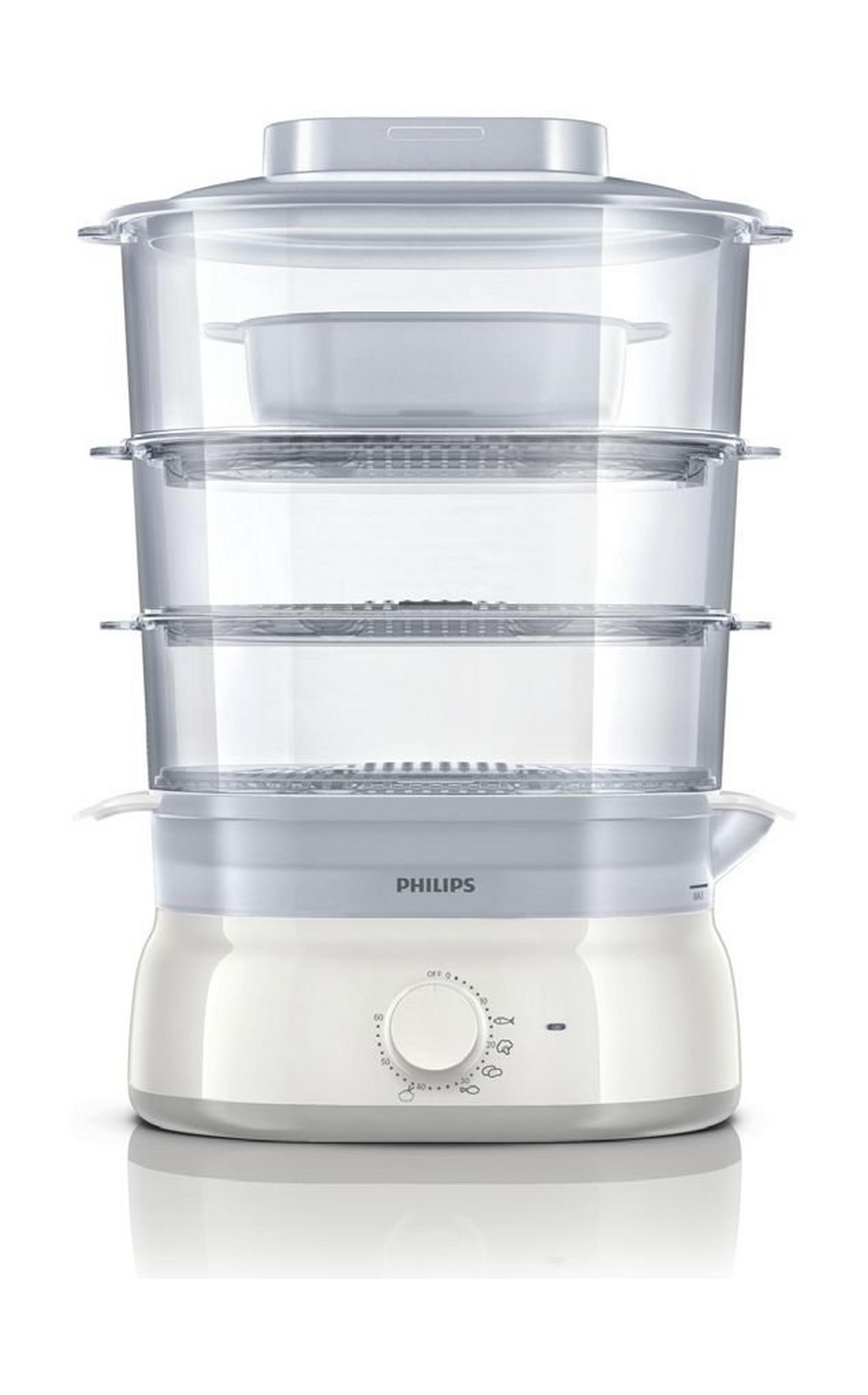 Philips Food Steamer 900W 9Litres - HD9125/01