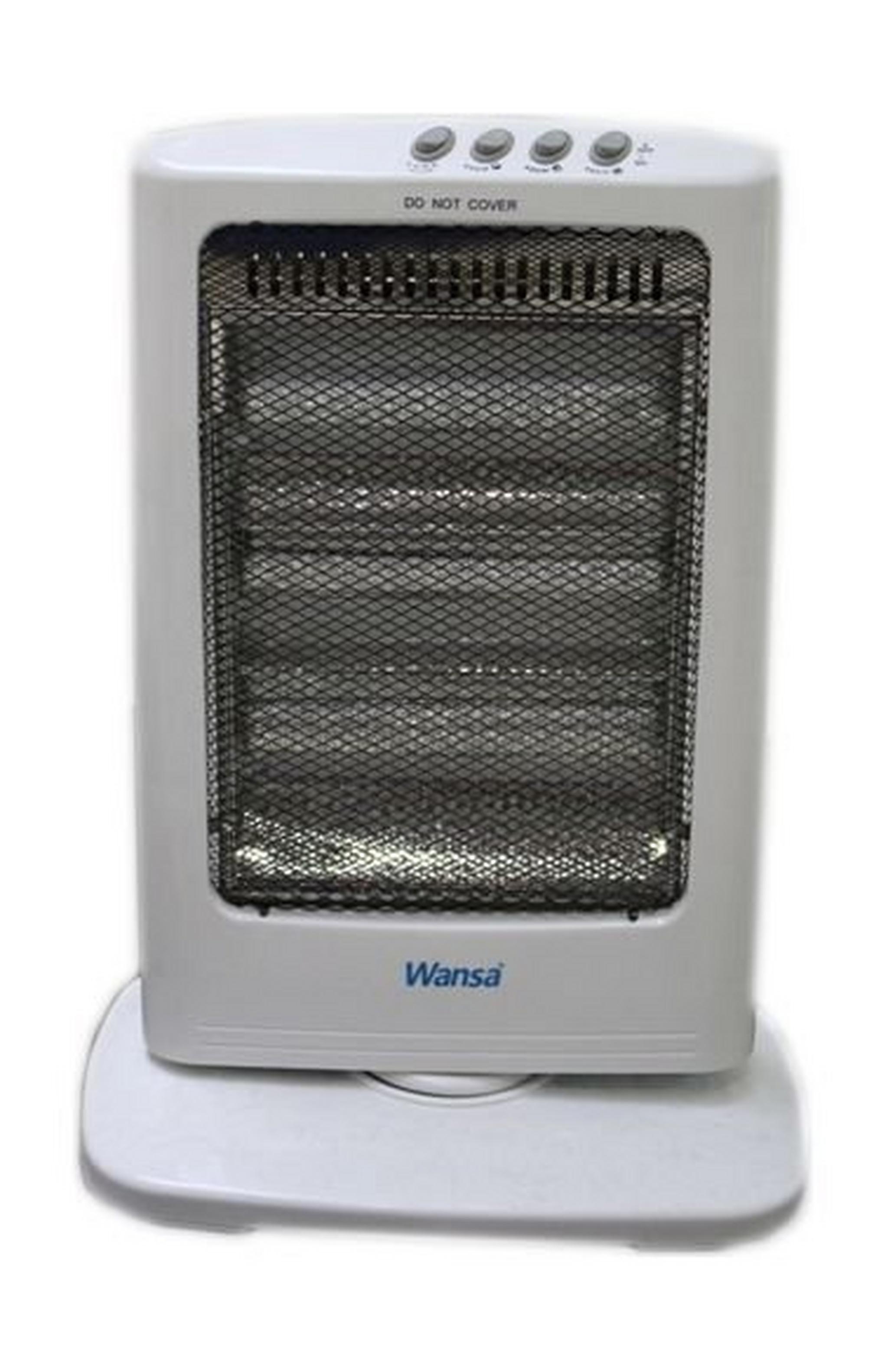 Wansa 1200 W Halogen Heater - AE-3003 (White)