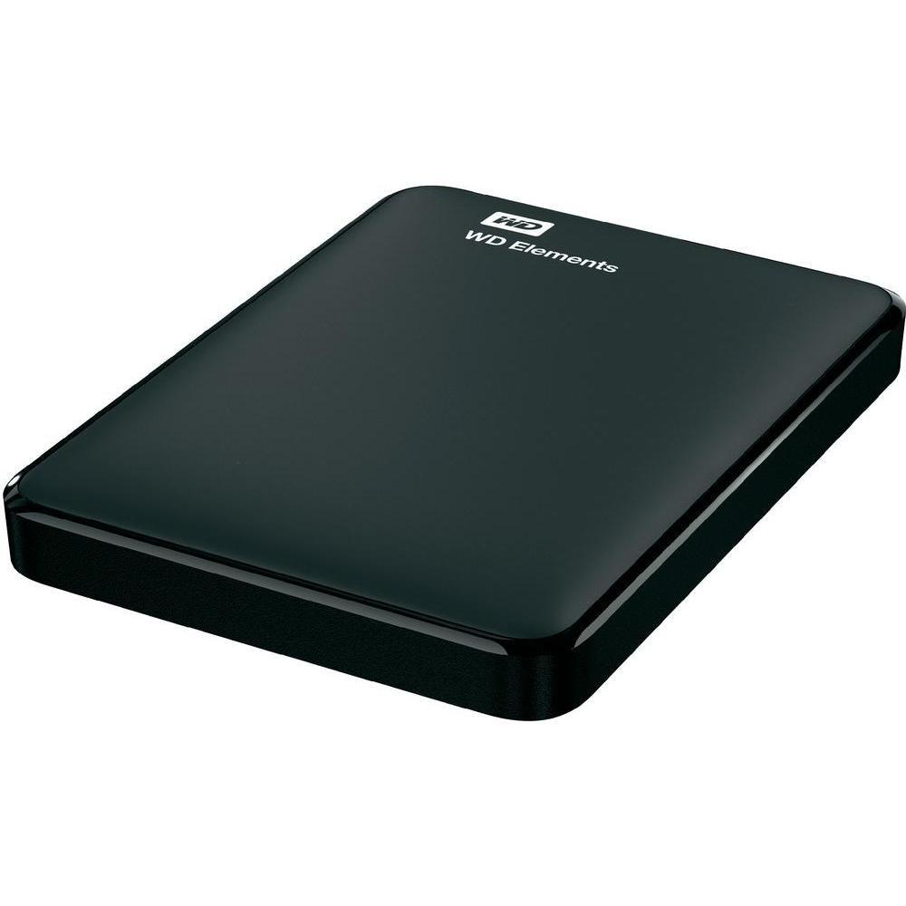 WD Elements 2TB USB 3.0 Portable Hard Drive - Black
