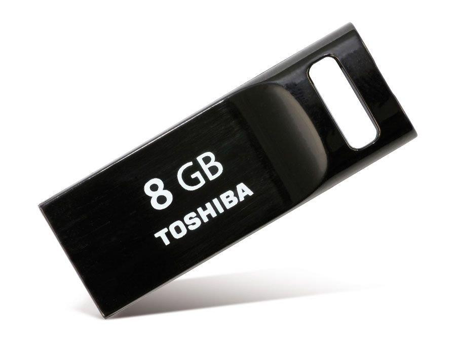 Toshiba  8GB USB Flash Drive - Black (THNU08SIPBLACK(BL5 )