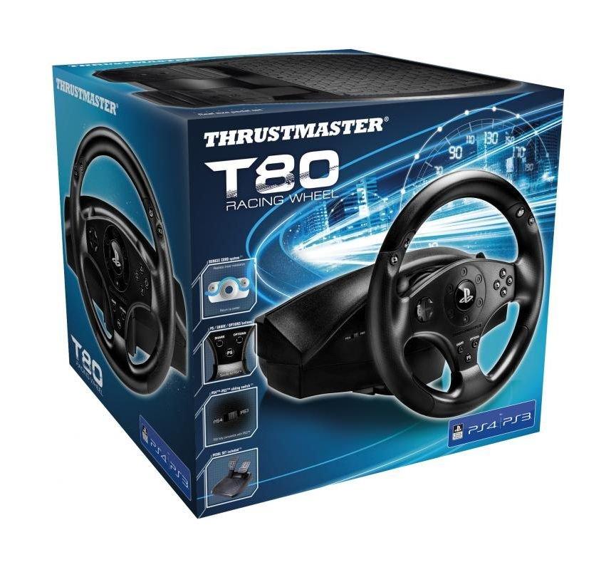 عجلة قيادة السباق من ثرست ماستر تي 80 لجهاز بلاي ستيشن 4 / بلاي ستيشن 3