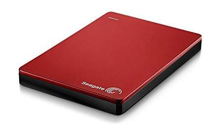 Seagate Back Up Plus 1TB Portable Hard Drive (STDR1000203) – Red