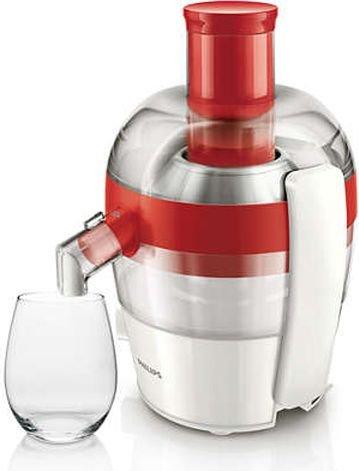 Philips 1.5L 400W Viva Collection Juicer (HR1832/45) - Red