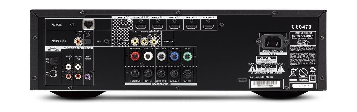 Harman Kardon AVR 161 5.1 Channel Network A/V Receiver 485W Price in